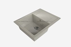 MAXSTONE Мойка глянцевая MS-15 (песочная) 640*505*217